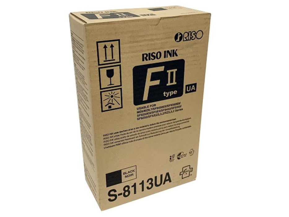 Riso S-8113U Black Duplicator Ink