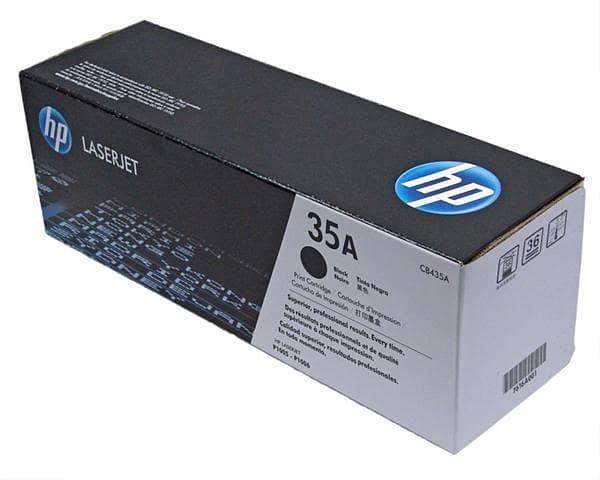 HP 35A CB435A Black Standard Yield Original LaserJet Toner Cartridge – 1,500 Pages