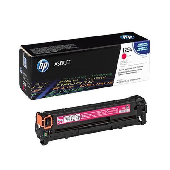 HP 125A CB543A Magenta Standard Yield Original LaserJet Toner Cartridge – 1,400 Pages