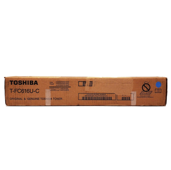 Toshiba T-FC616U-C Cyan Toner Cartridge