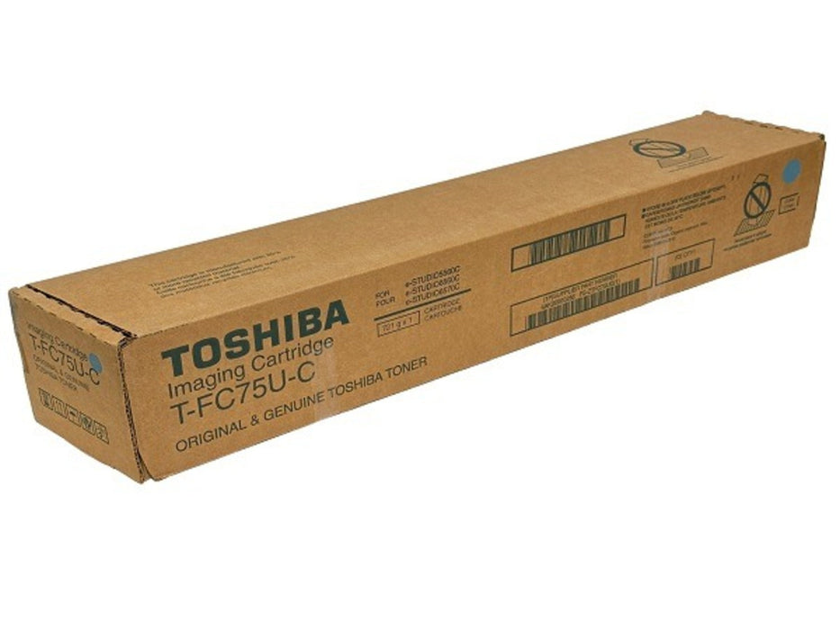 Toshiba T-FC75U-C Cyan Toner Cartridge