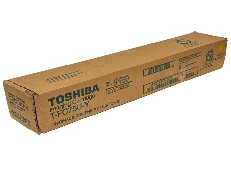 Toshiba T-FC75U-Y Yellow Toner Cartridge