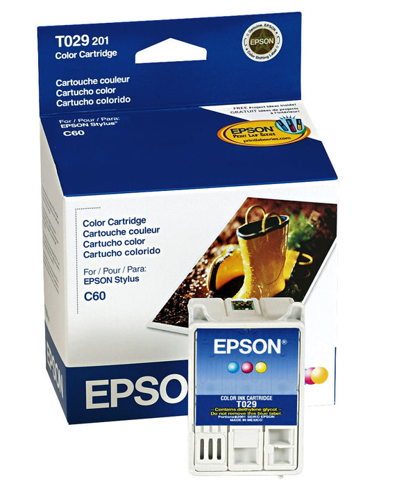 Epson T029201 Tri-Color Ink Cartridge