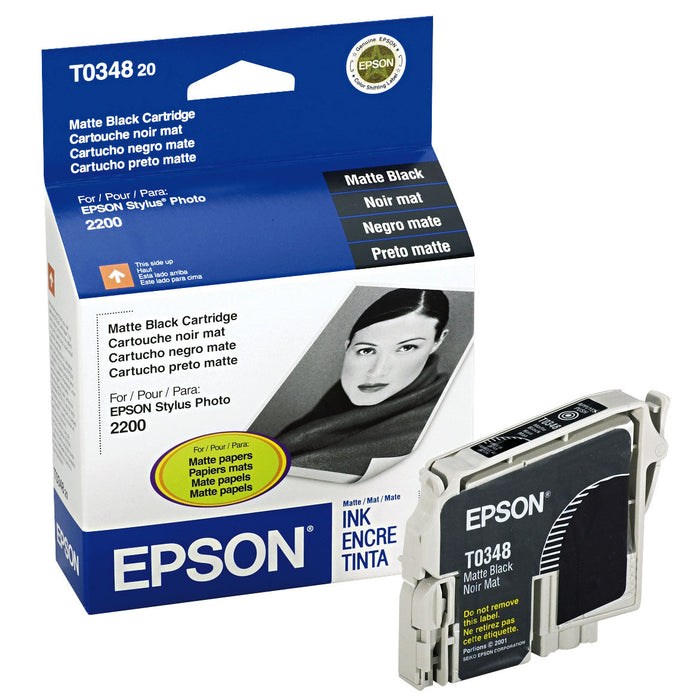 Epson T034820 Matte Black Ink Cartridge