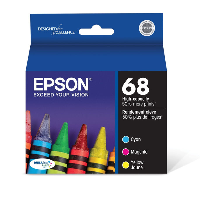 Epson T068520 Cyan / Magenta / Yellow High Yield Ink Cartridge