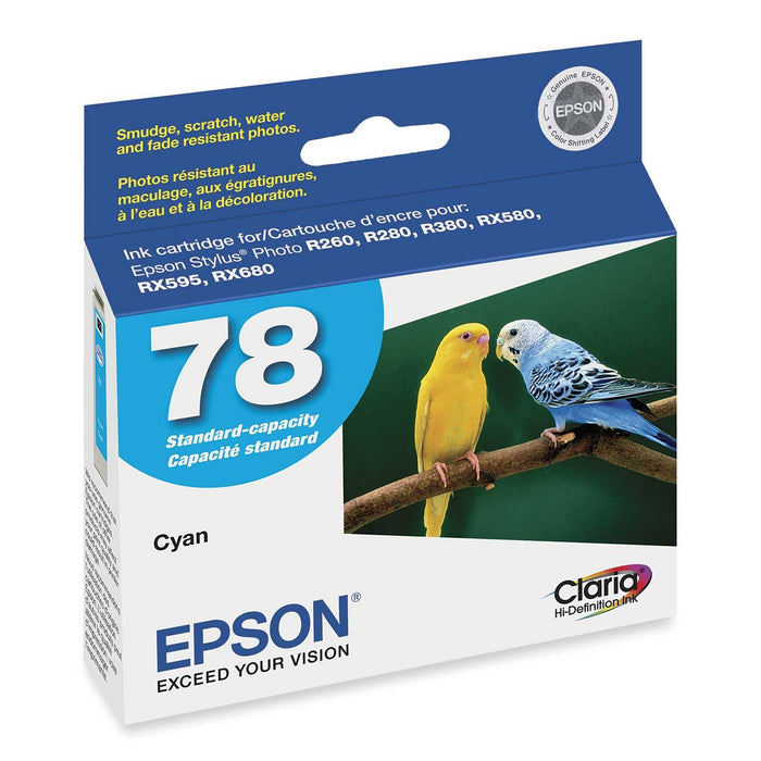 Epson T078220 Hi-Definition Cyan Ink Cartridge