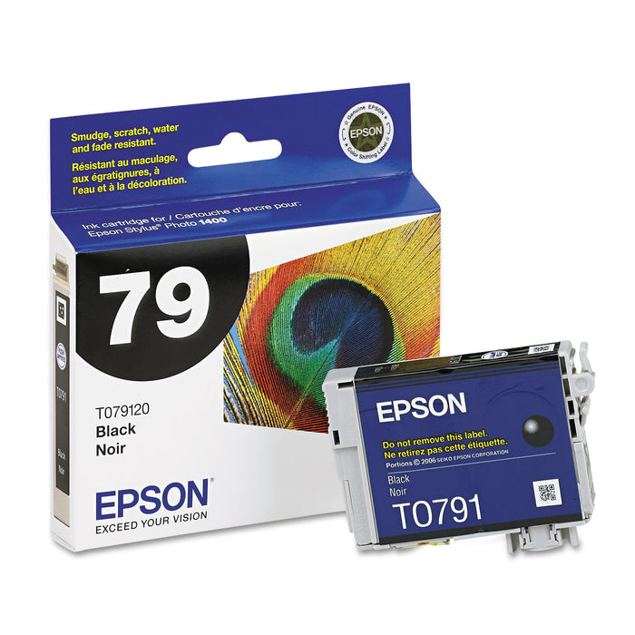 Epson T079120 Black High Yield Ink Cartridge