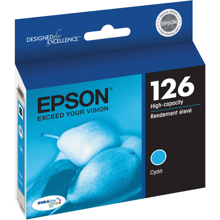 Epson T126220 Cyan High Yield Ink Cartridge