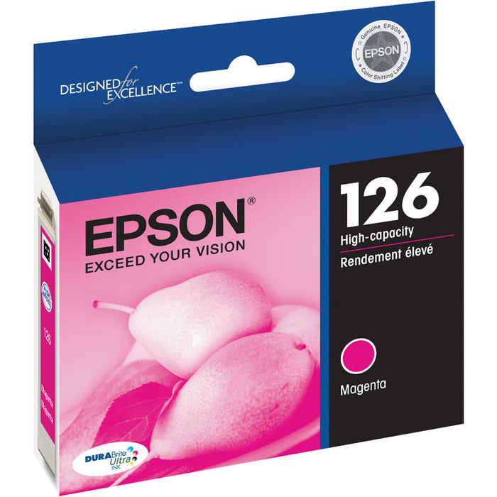 Epson T126320 Magenta High Yield Ink Cartridge