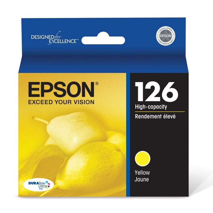 Epson T126420 Yellow High Yield Ink Cartridge