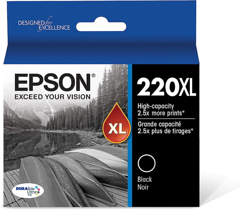 Epson T220XL120 Black High Yield Ink Cartridge