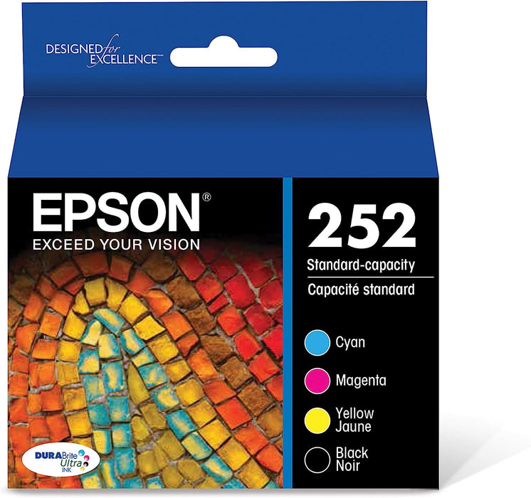 Epson T252120-BCS Cyan / Magenta / Yellow / Black Ink Cartridge