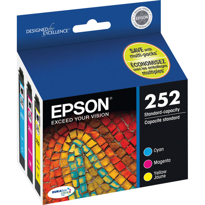 Epson T252520 Cyan / Magenta / Yellow Ink Cartridge