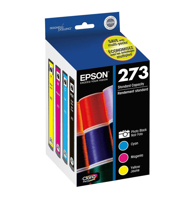 Epson T273520 Cyan / Magenta / Yellow / Black Ink Cartridge