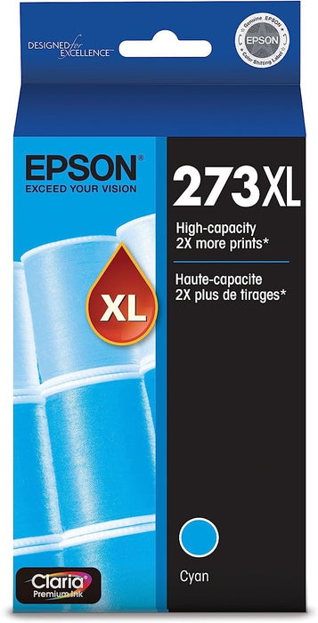 Epson T273XL220 Cyan High Yield Ink Cartridge