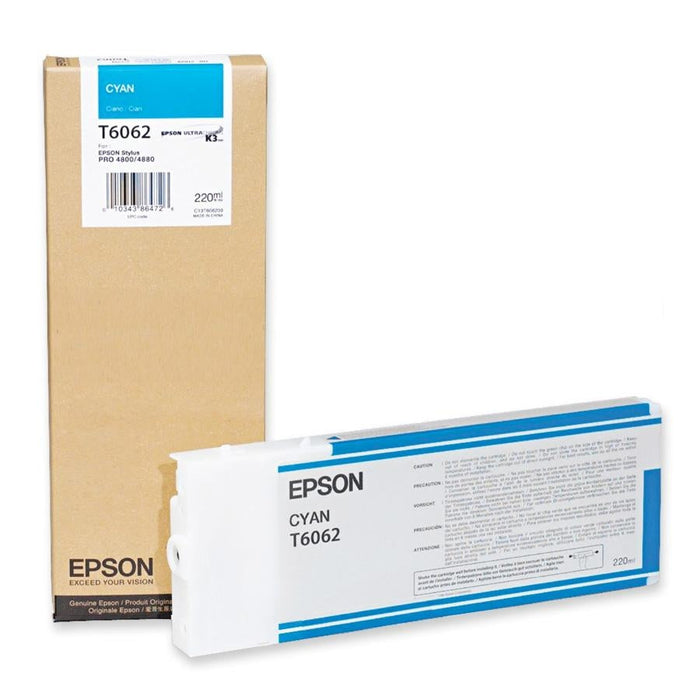 Epson T606200 Cyan Ink Cartridge
