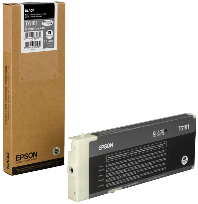 Epson T618100 Black Extra High Yield Ink Cartridge