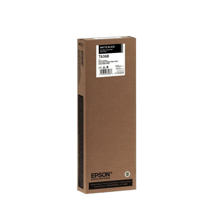 Epson T6368 Matte Black High Yield Ink Cartridge