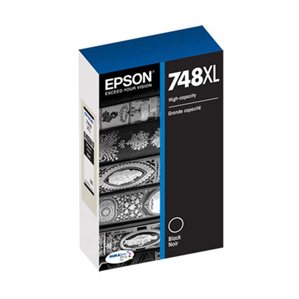 Epson T748XL120 Black High Yield Ink Cartridge