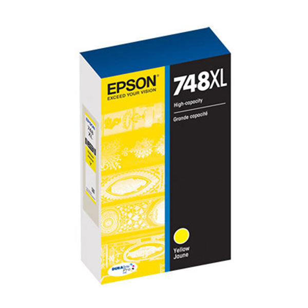 Epson T748XL420 Yellow High Yield Ink Cartridge
