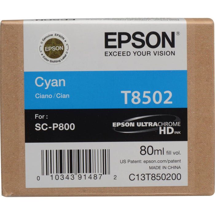 Epson T850200 Cyan Ink Cartridge