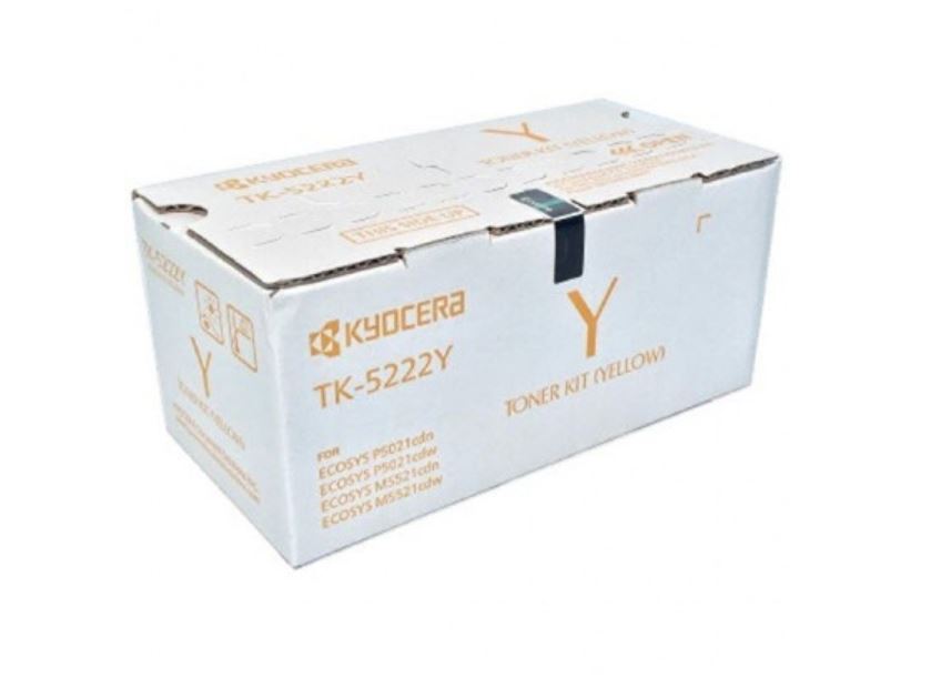 Kyocera TK-5222Y Yellow Toner Cartridge
