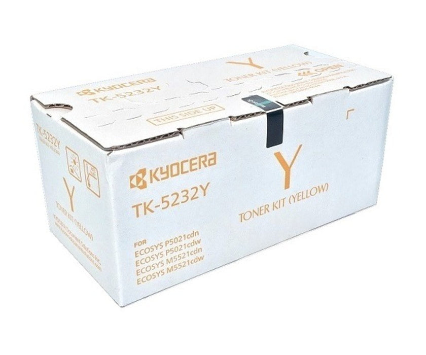 Kyocera TK-5232Y Yellow Toner Cartridge