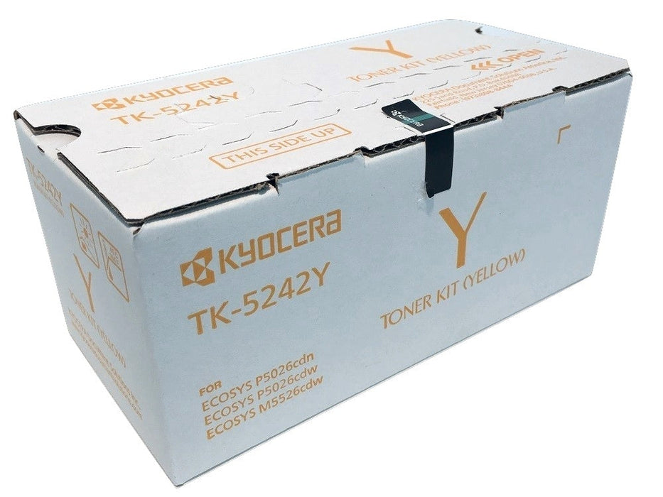 Kyocera TK-5242Y Yellow Toner Cartridge