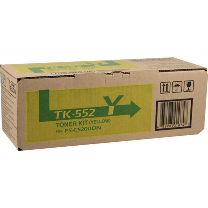 Kyocera TK-552Y Yellow Toner Cartridge