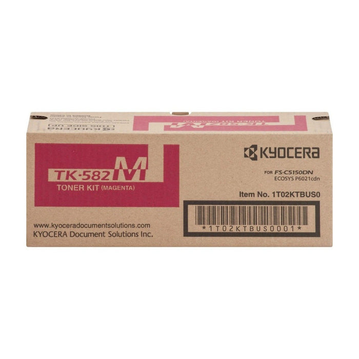 Kyocera TK-582M Magenta Toner Cartridge