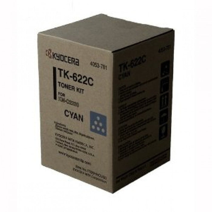 Kyocera TK-622C Cyan Toner Cartridge