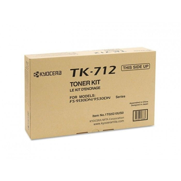 Kyocera TK-712 Black Toner Cartridge