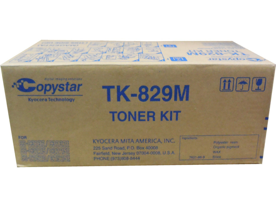 Copystar TK-829M Magenta Toner Cartridge