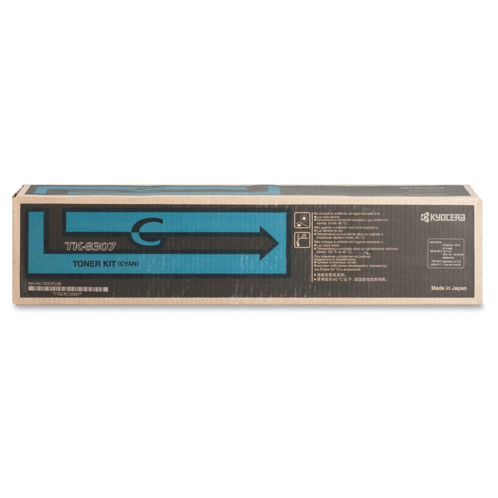 Kyocera TK-8307C Cyan Toner Cartridge