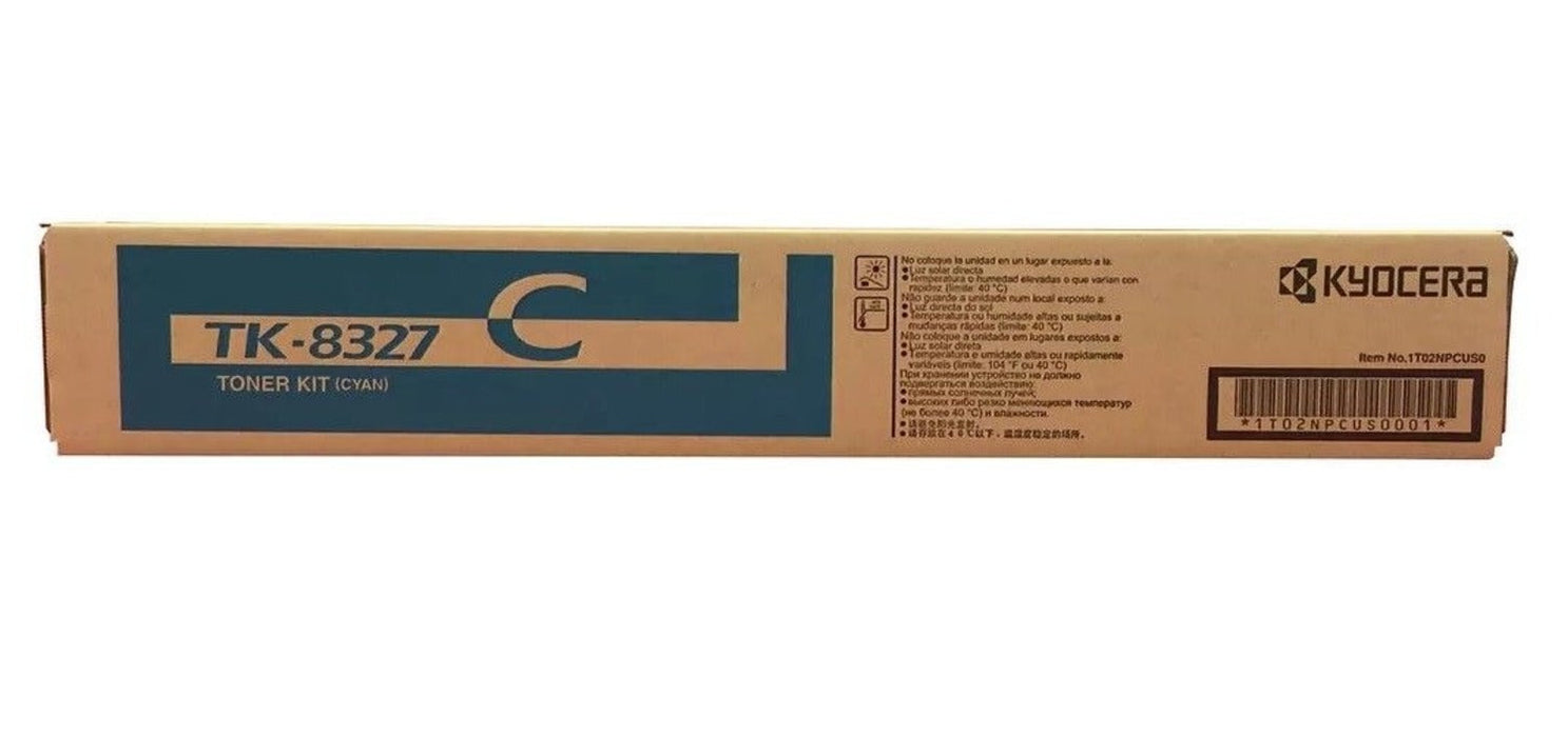 Kyocera TK-8327C Cyan Toner Cartridge