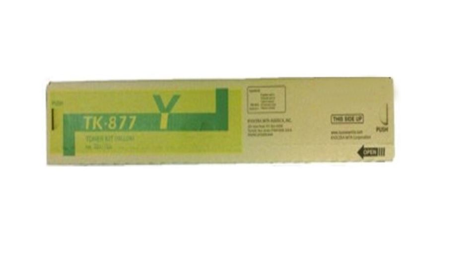 Kyocera TK-877Y Yellow Toner Cartridge