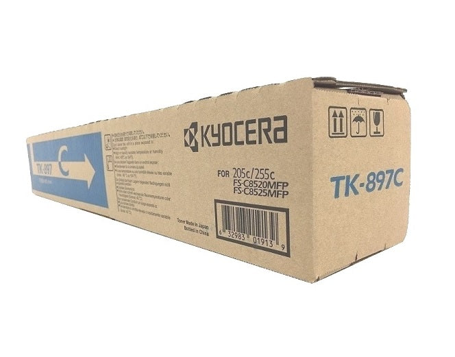 Kyocera TK-897C Cyan Toner Cartridge