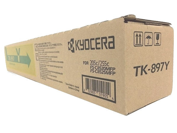 Kyocera TK-897Y Yellow Toner Cartridge