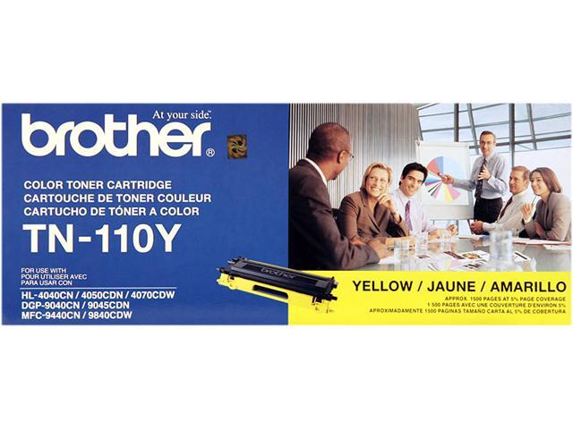 Brother TN-110Y Yellow Toner Cartridge