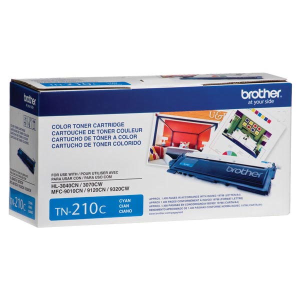 Brother TN-210C Cyan Toner Cartridge