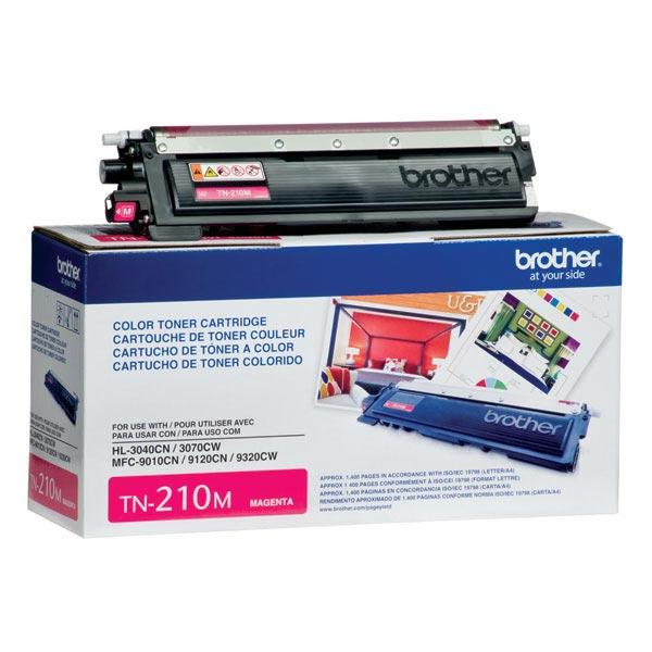 Brother TN-210M Magenta Toner Cartridge