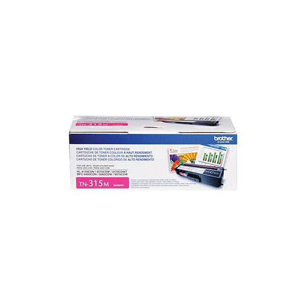 Brother TN-315M Magenta High Yield Toner Cartridge