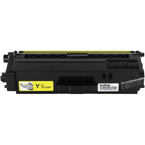 Brother TN-336Y Yellow High Yield Toner Cartridge