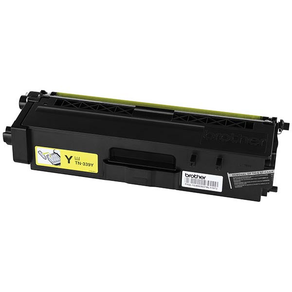 Brother TN-339Y Yellow Super High Yield Toner Cartridge