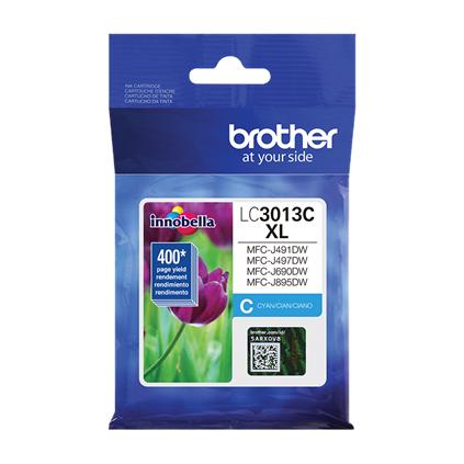 Brother LC3013C Cyan High-Yield Original Ink Cartridge