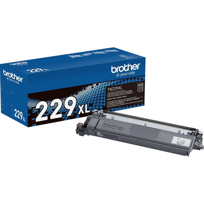 Brother TN229XLBK Black High Yield Original Laser Toner Cartridge – 3,000 Pages