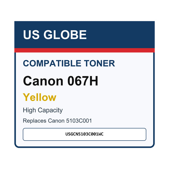 Compatible USGCN5103C001WC White Canon High Yield Toner Cartridge — front-facing retail box