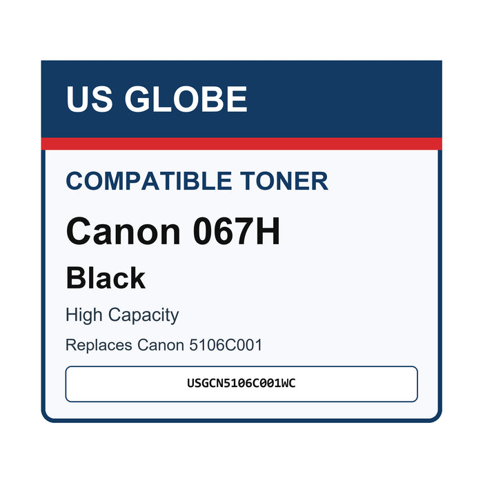 Compatible USGCN5106C001WC Black Canon High Yield Ink Cartridge — front-facing retail box