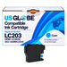 US Globe USGBRLC203C Cyan Compatible Ink Cartridge (Replaces Brother LC203C)