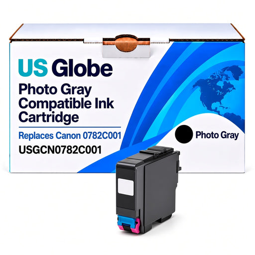 US Globe USGCN0782C001 Photo Gray Compatible Ink Cartridge (Replaces Canon 0782C001)